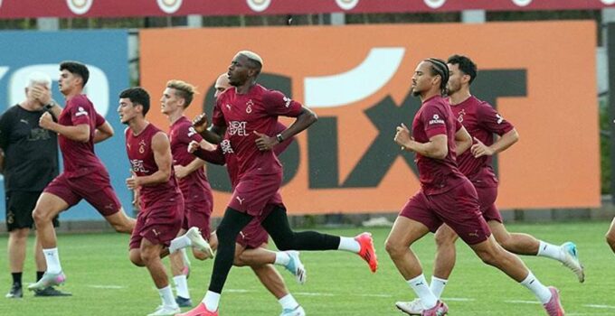 Galatasaray, Kayserispor maçı hazırlıklarına devam etti