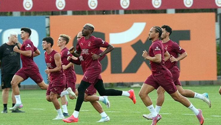 Galatasaray, Kayserispor maçı hazırlıklarına devam etti