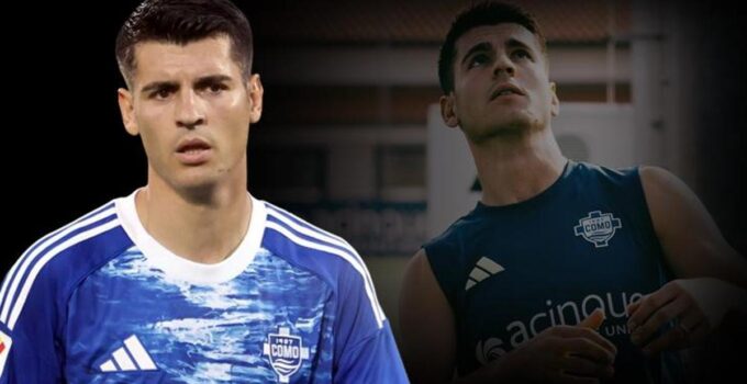 Galatasaray’dan ayrılan Alvaro Morata yeni takımında ilk maçına çıktı! Hocası açıkladı: Beni ikna etti…