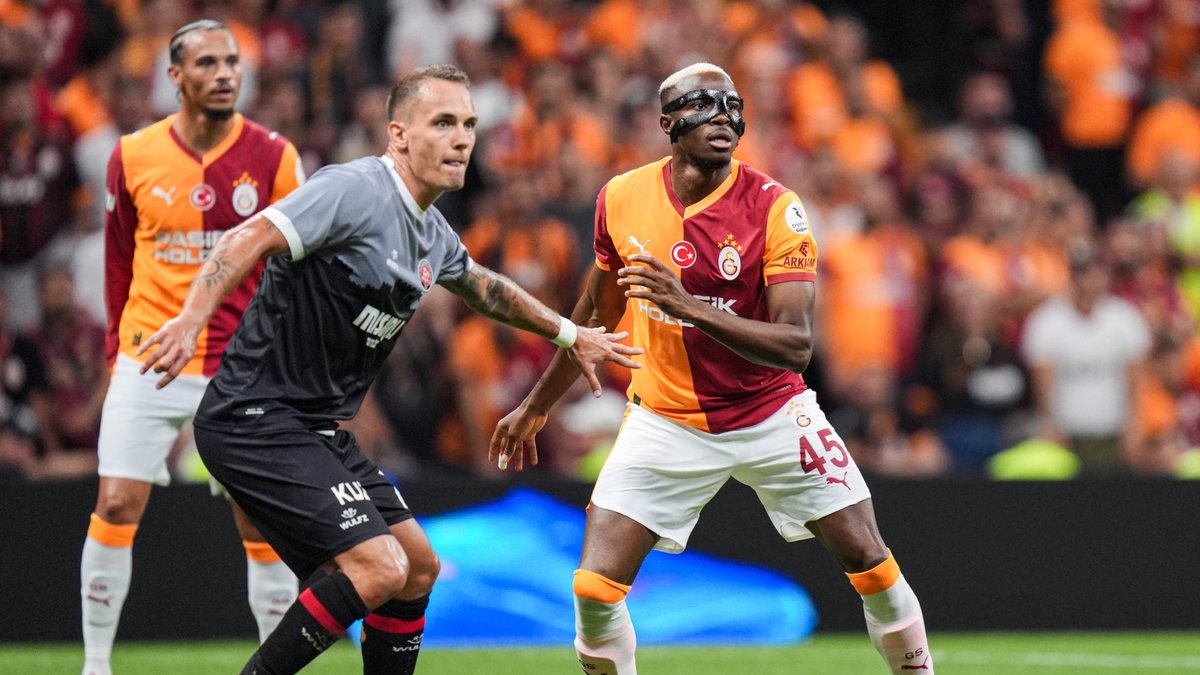 Galatasaray’da Osimhen’in golü ofsayt sebebiyle iptal edildi