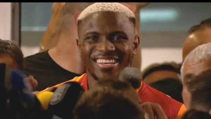 Galatasaray’ın anlaşmaya vardığı Victor Osimhen İstanbul’a geldi!