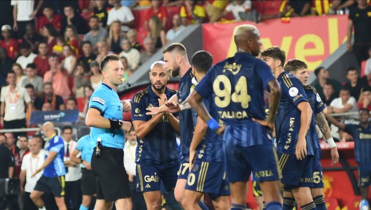 Göztepe-Fenerbahçe maçında penaltı kararı! Yasin Kol…