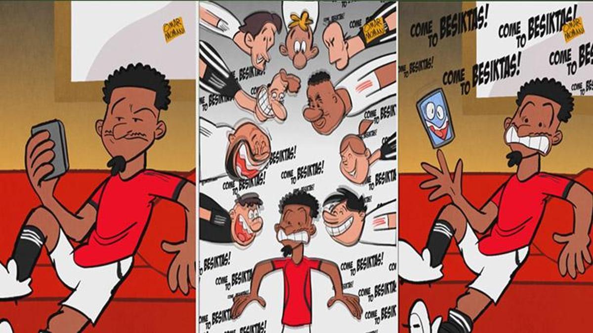 Jadon Sancho’ya 5 milyon ‘Come to Beşiktaş’ bombardımanı film oldu