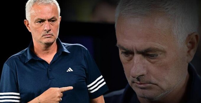 Jose Mourinho’dan beklenmedik hareket: İlk yarı düdüğü gelmeden…