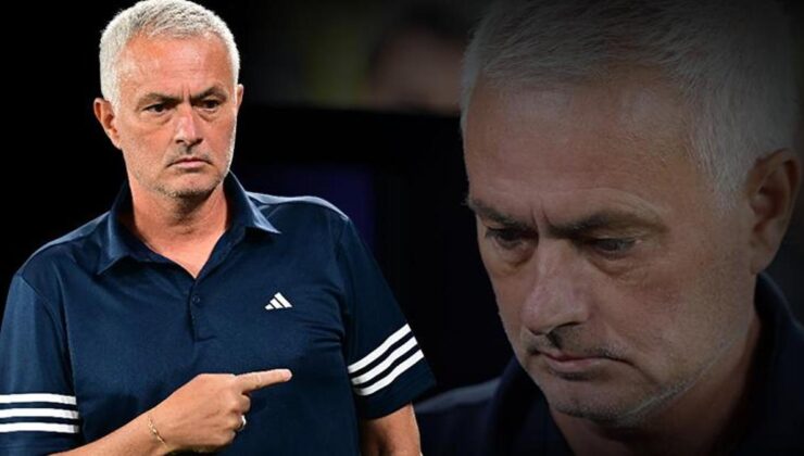Jose Mourinho’dan beklenmedik hareket: İlk yarı düdüğü gelmeden…