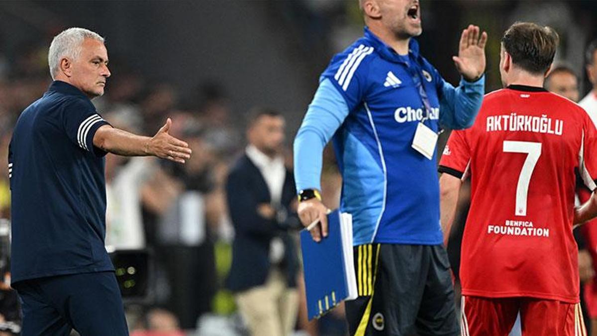 Jose Mourinho’dan maç sonu Kerem Aktürkoğlu sözleri! ‘Büyük takım gibi davrandılar…’