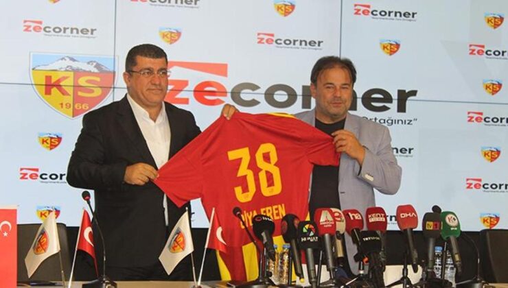 Kayserispor’a yeni isim sponsoru