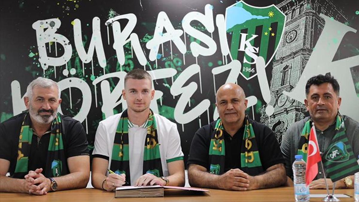 Kocaelispor’dan bir transfer daha! İmzayı attı…