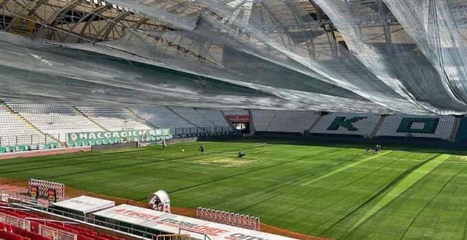 Konyaspor’da stadyum yenileme çalışmaları