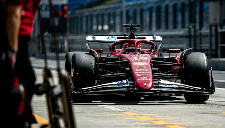 Leclerc ve Colapinto 2026 Pirelli lastikleriyle piste çıktı