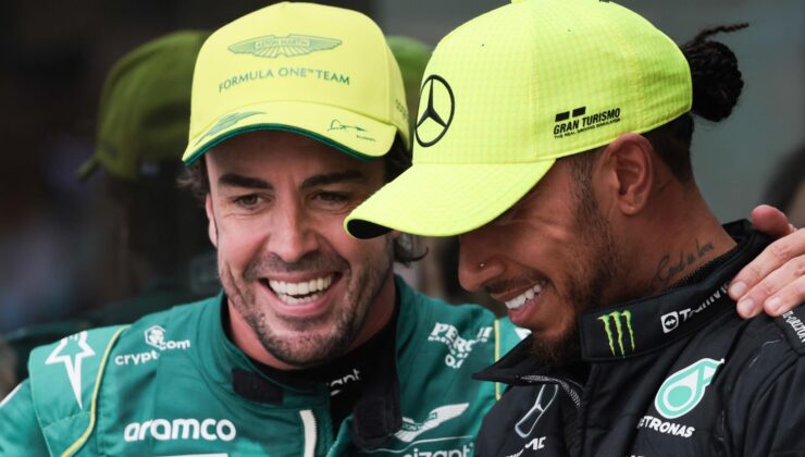 Lewis Hamilton, Verstappen-Alonso ikilisi ile rekabetten mutlu