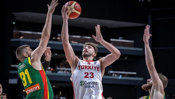 Litvanya 81-84 Türkiye MAÇ SONUCU-ÖZET | A Milli Takım deplasmanda galip!