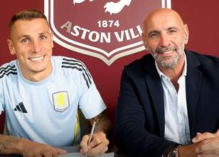 Lucas Digne, Aston Villa ile devam dedi
