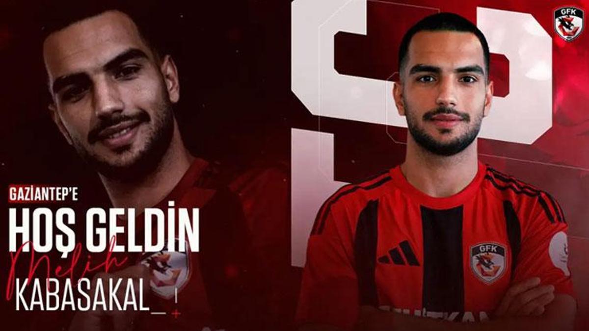 Melih Kabasakal resmen Gaziantep FK’da! Tecrübeli orta sahadan 3 yıllık imza