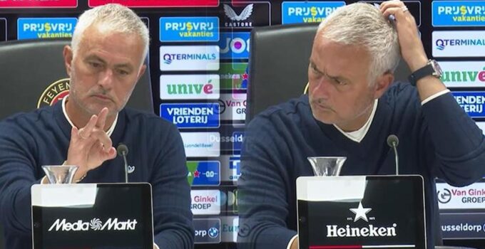 Mourinho’nun sinekle imtihanı…