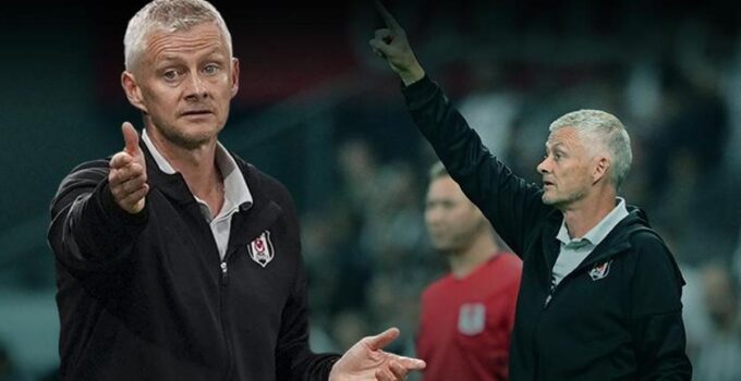 Ole Gunnar Solskjaer gururlu! ‘Beşiktaş ruhunu gösterdik’
