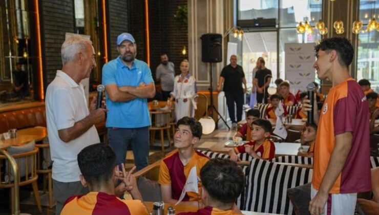 Polat Vakfı, Galatasaray Nusaybin Spor Okulları öğrencilerini İstanbul’da ağırladı
