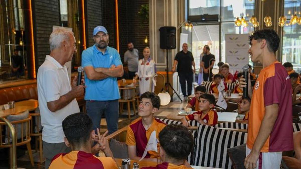 Polat Vakfı, Galatasaray Nusaybin Spor Okulları öğrencilerini İstanbul’da ağırladı