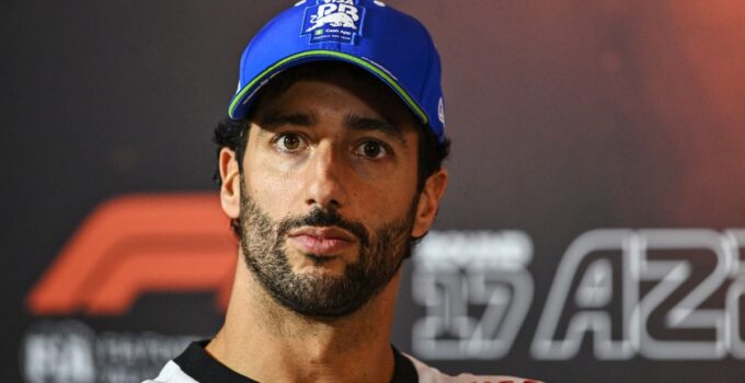 Ricciardo, motosiklet kazası sonrası hastanede tedavi görüyor