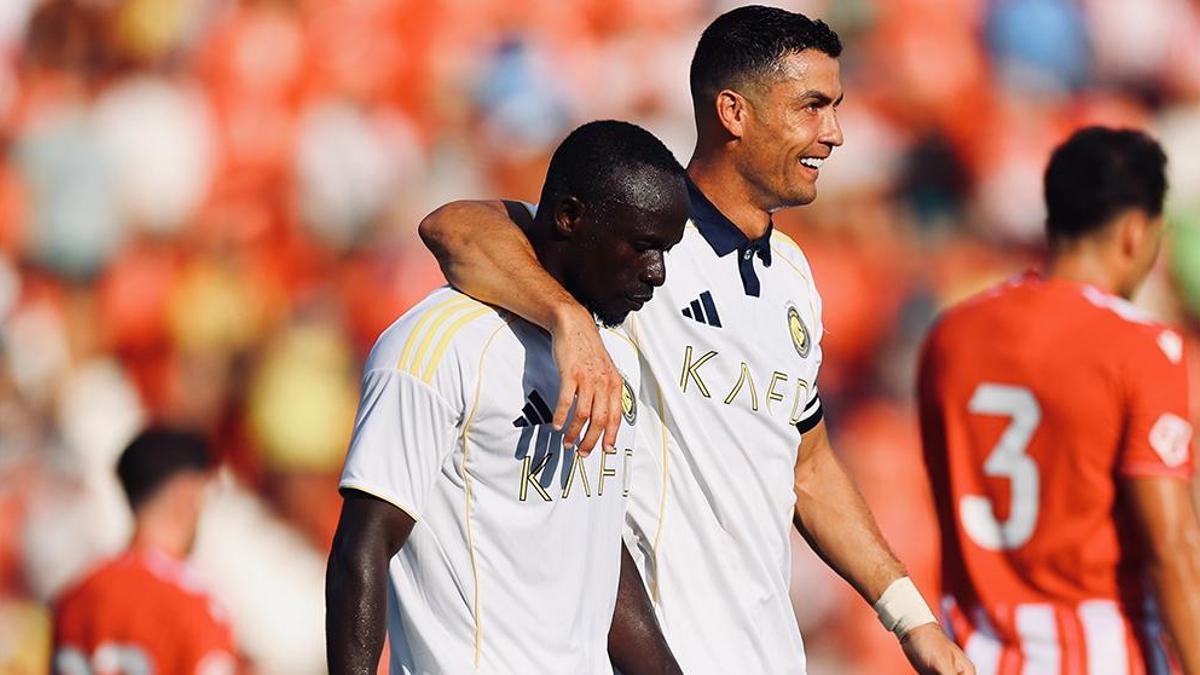 Ronaldo’nun 2 golüne rağmen Al Nassr, İspanya 2. Lig ekibi Almeria’ya kaybetti