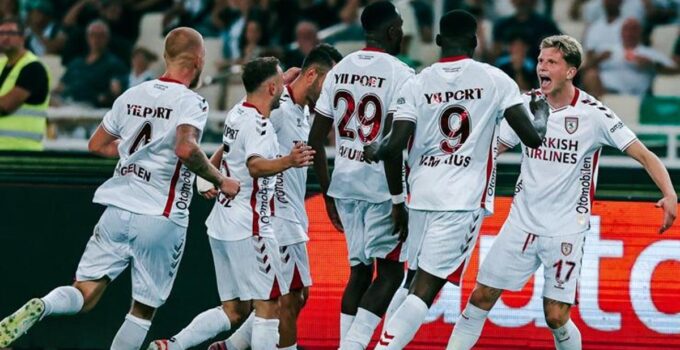 Samsunspor maçına özel ziyaretçi