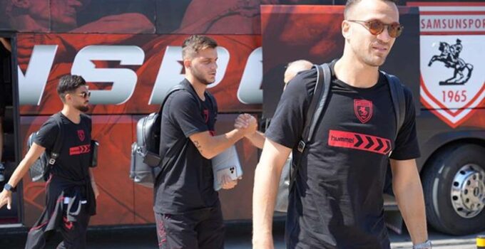Samsunspor, Panathianikos maçı için Atina’da!