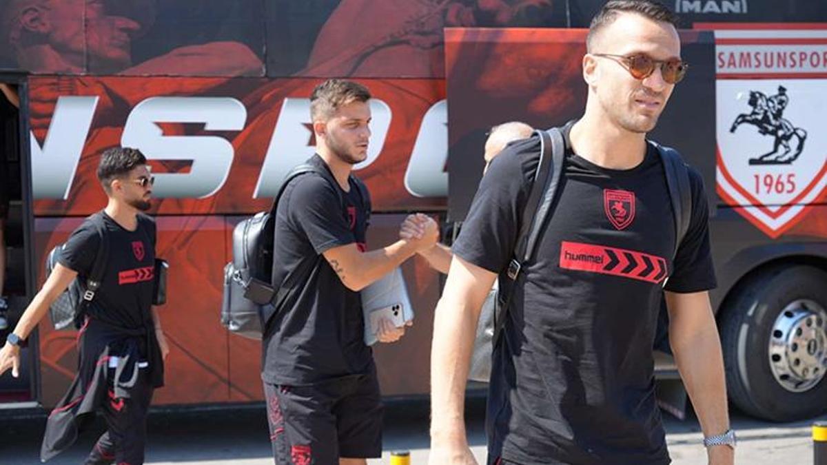 Samsunspor, Panathianikos maçı için Atina’da!
