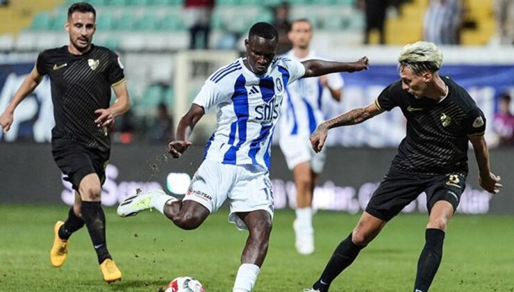 Sarıyer-Boluspor maç sonucu: 1-1