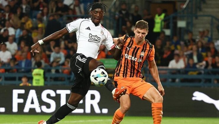 Shakhtar Donetsk-Beşiktaş maçında dikkat çeken olay! Tammy Abraham…