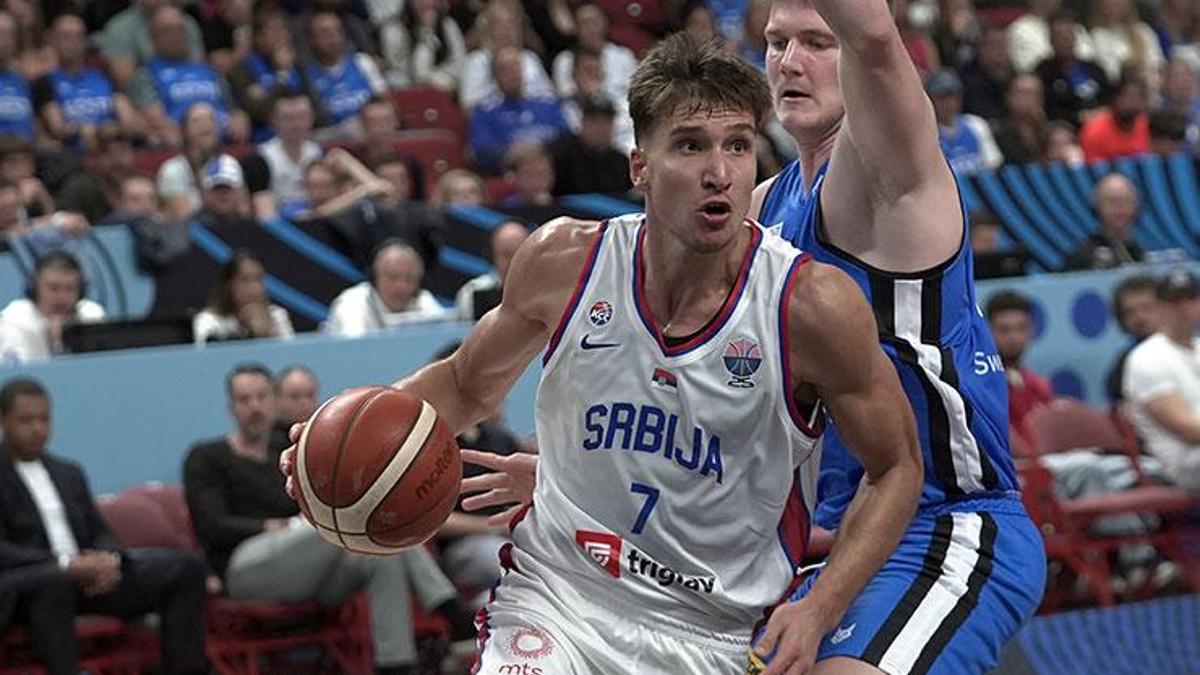 Sırbistan farklı başladı, Estonya’ya üç çeyrek yetti: 98-64
