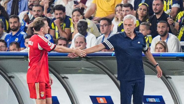 Sosyal medya yıkıldı: Kerem Aktürkoğlu-Jose Mourinho