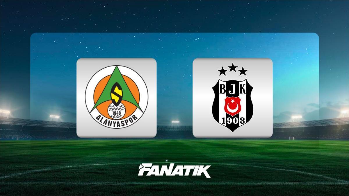 CANLI |  Alanyaspor – Beşiktaş maçı ne zaman, saat kaçta hangi kanalda? (Muhtemel 11’ler)