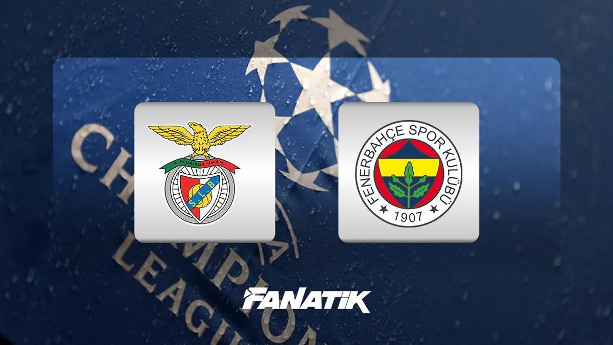 CANLI |  Benfica – Fenerbahçe maçı ne zaman, saat kaçta hangi kanalda? (İşte 11’ler)