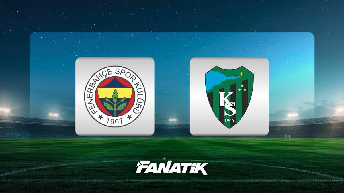 CANLI |Fenerbahçe-Kocaelispor maçı ne zaman, hangi kanalda, saat kaçta? (11’ler belli oldu)