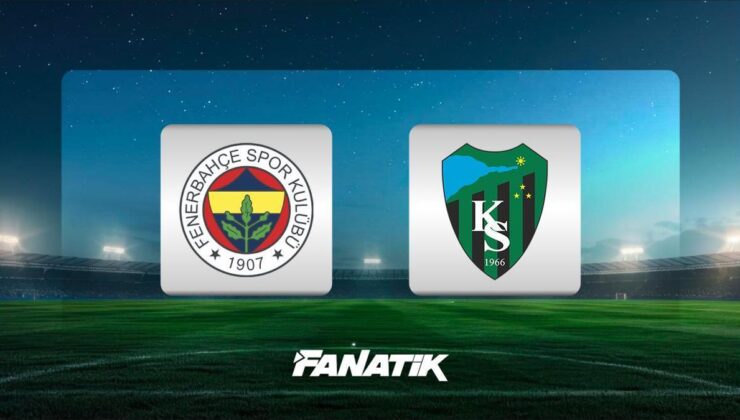CANLI |Fenerbahçe-Kocaelispor maçı ne zaman, hangi kanalda, saat kaçta? (Muhtemel 11’ler)
