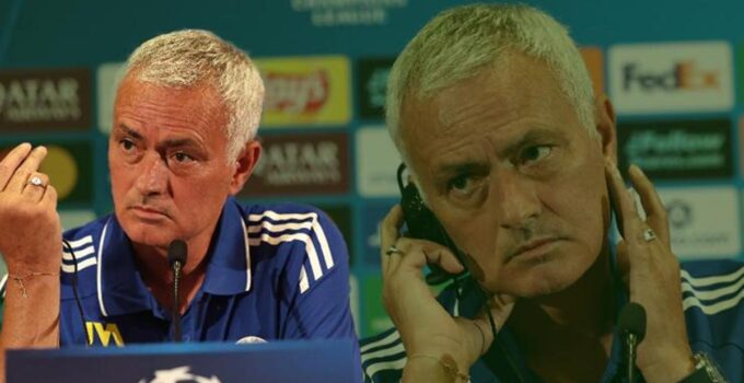 CANLI |Fenerbahçe Teknik Direktörü Jose Mourinho’dan Kerem Aktürkoğlu açıklaması!