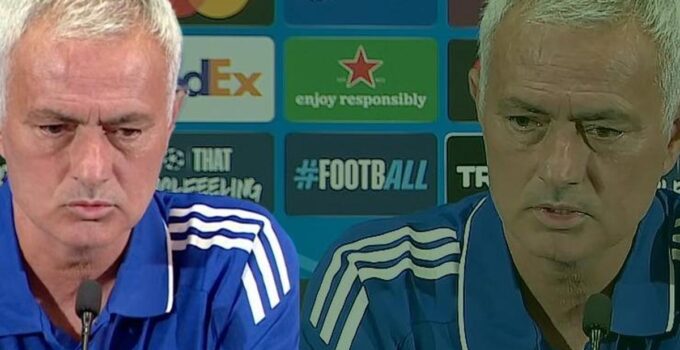 CANLI |Fenerbahçe Teknik Direktörü Jose Mourinho’nun basın toplantısı düzenliyor