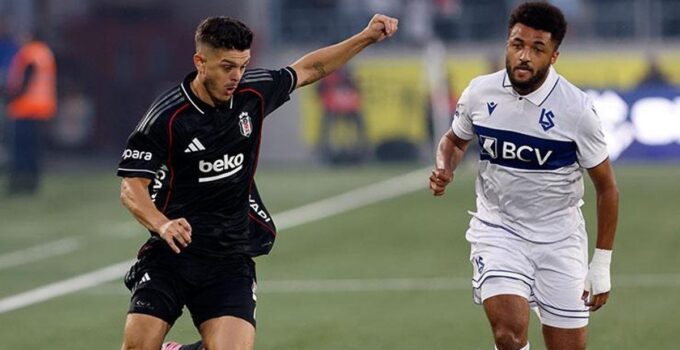 CANLI |Lausanne – Beşiktaş maçı Canlı Anlatım – Lausanne BJK maçı kadroları, skoru ve istatistikleri (Konferans Ligi play-off karşılaşması)