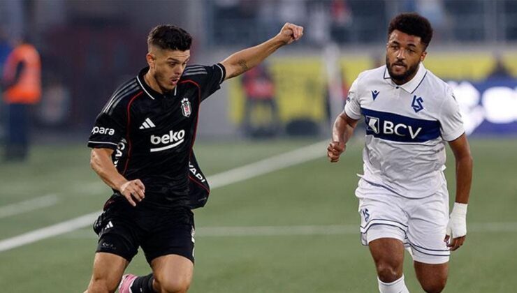 CANLI |Lausanne – Beşiktaş maçı Canlı Anlatım – Lausanne BJK maçı kadroları, skoru ve istatistikleri (Konferans Ligi play-off karşılaşması)