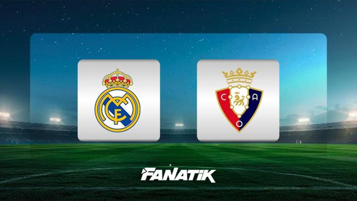 CANLI |Real Madrid- Osasuna maçı ne zaman, saat kaçta, hangi kanalda canlı yayınlanacak? Arda Güler ilk 11’de oynayacak mı? (La Liga)