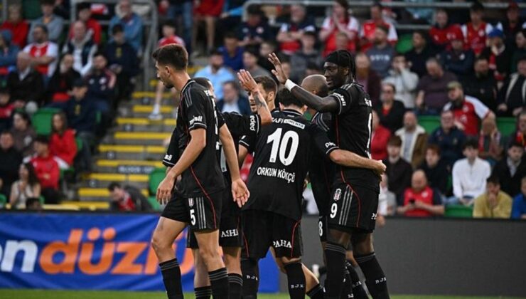 St. Patricks 1-4 Beşiktaş | MAÇ SONUCU-ÖZET