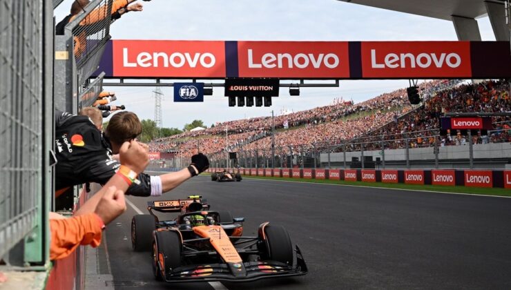 Stella, Macaristan GP'deki 200. galibiyeti Bruce McLaren'a ithaf etti