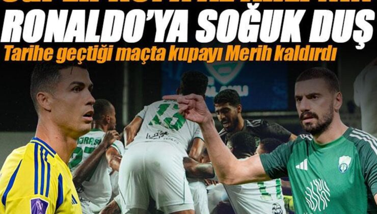Suudi Arabistan’da Süper Kupa Merih’li Al Ahli’nin! Ronaldo rekor kırdı ama kupaya uzanamadı