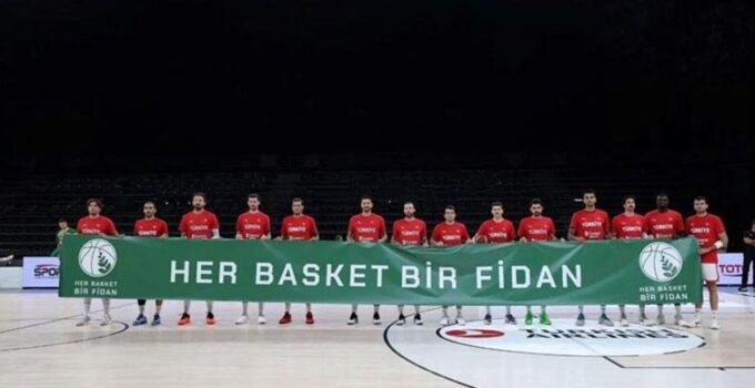 TBF’den, ‘Her basket bir fidan’ projesi