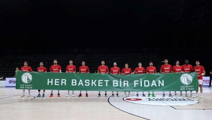 TBF’den, ‘Her basket bir fidan’ projesi