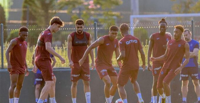 Trabzonspor, Antalyaspor maçı hazırlıklarına başladı