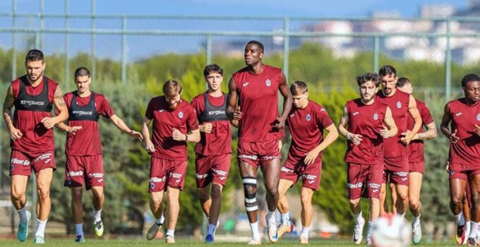 Trabzonspor hazırlıklarına devam etti