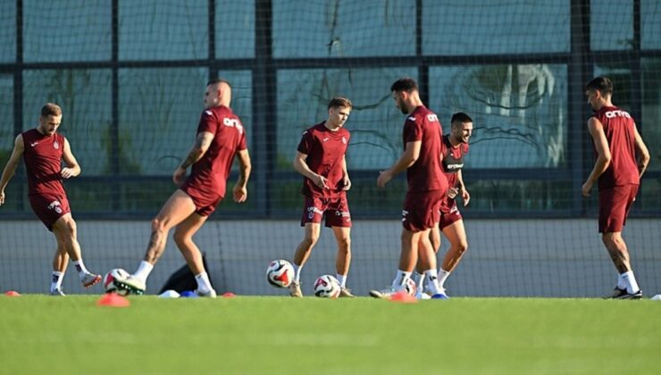 Trabzonspor Hesap.com Antalyaspor maçı hazırlıklarını sürdürdü