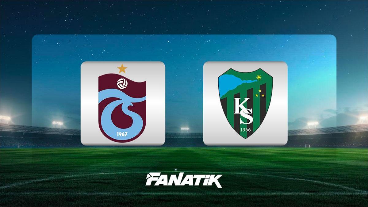Trabzonspor – Kocaelispor maçı ne zaman, saat kaçta, hangi kanalda? (Muhtemel 11’ler)