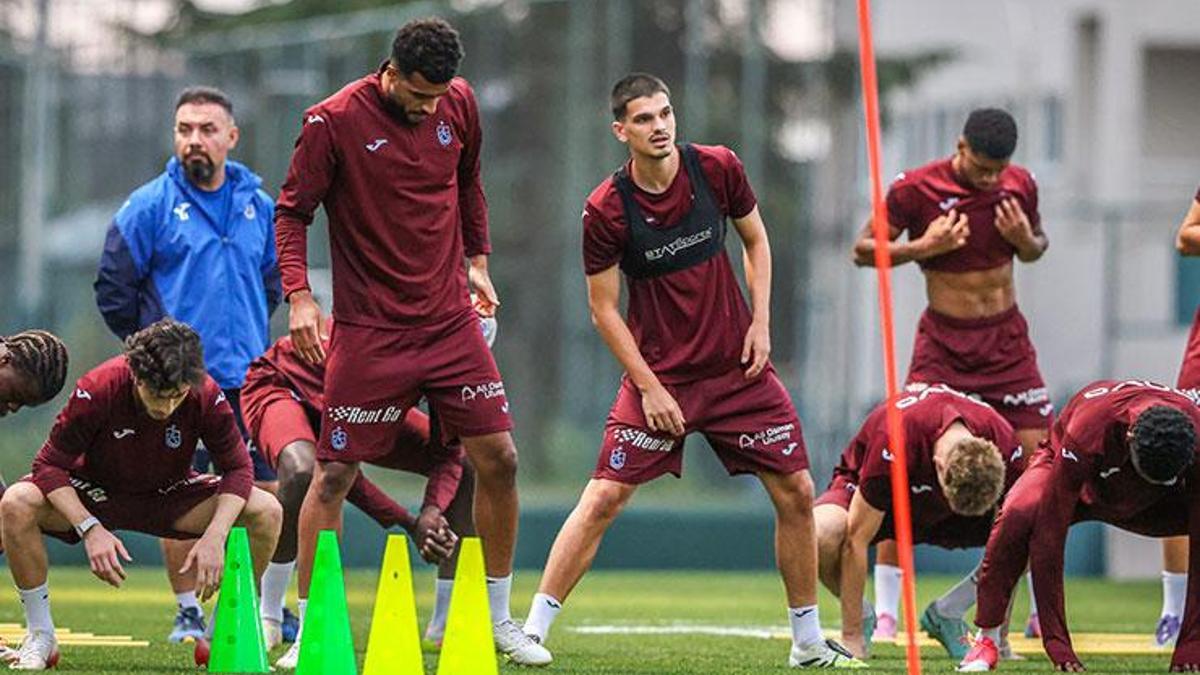Trabzonspor, Samsunspor maçı hazırlıklarını sürdürdü